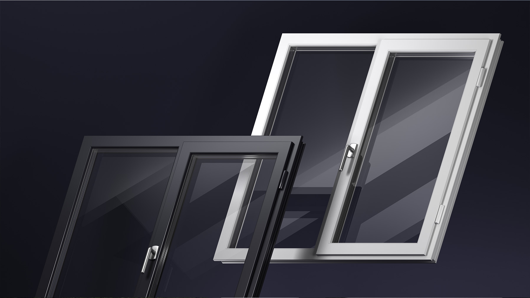 modernes Zuhause Fenster-Fenster